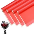 thumbnail image 1 of 20 piezas de papel de envoltura de flores, ramo de 23 pulgadas, borde dorado rojo, 1 of 1