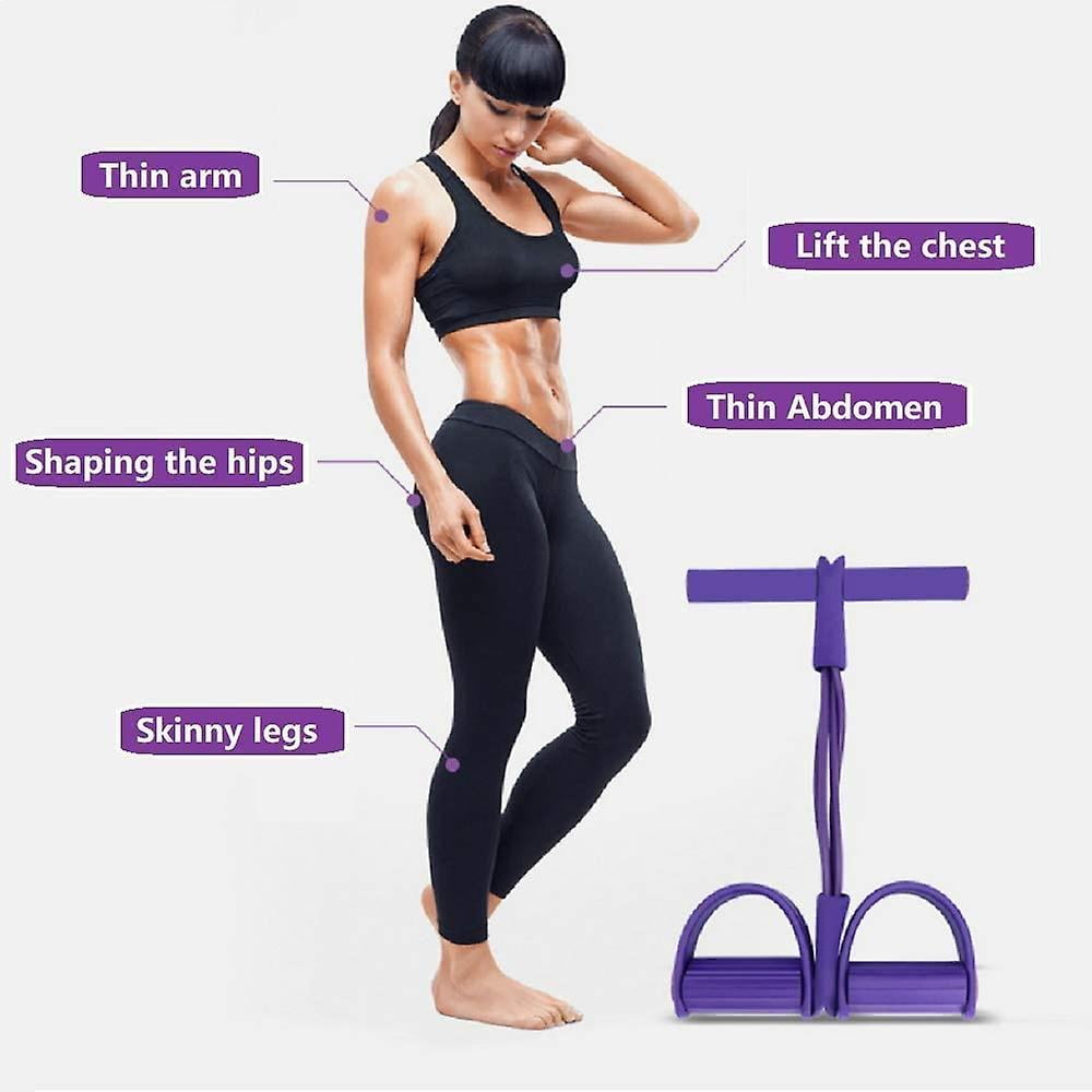 Elastic Pull Rope Resistance Bands Bodybuilding Pull Rope Bodybuilding Pull Rope Elastic Pull Rope Fitness Equipment For Abdomen Waist Walmart