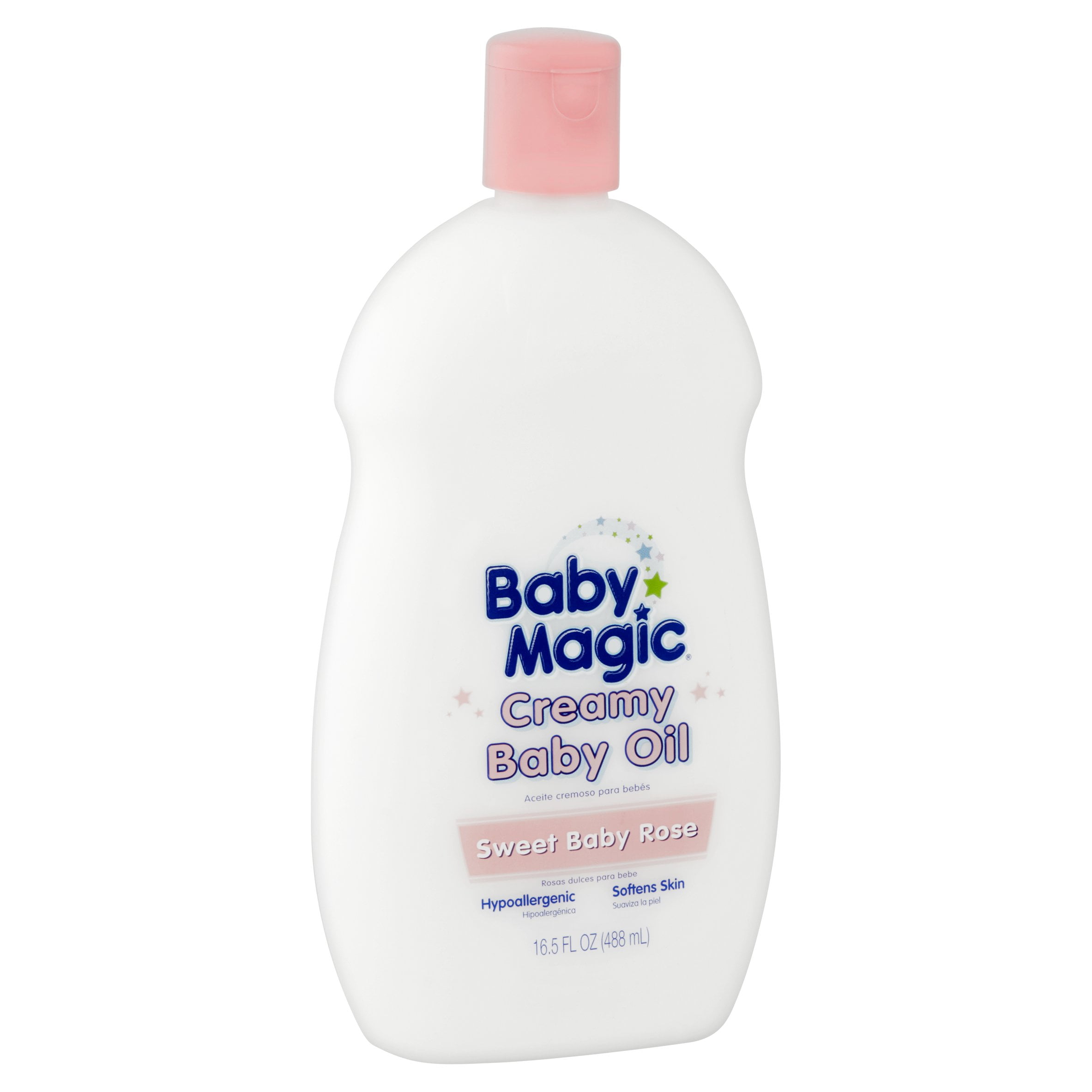 Baby Magic Sweet Baby Rose Creamy Baby Oil 16 5 Fl Oz Walmart Com Walmart Com
