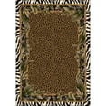 thumbnail image 2 of Milliken Signature Area Rug JUNGLE SAFARI SKINS Jungle Safari Skins 5' 4" x 7' 8" Oval, 2 of 2
