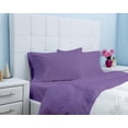 thumbnail image 2 of Ensemble de draps en microfibre de Gouchee Home – Ensemble de literie 4 pièces, microfibre ultra-douce, draps mauve infroissables et respirants, 2 of 2