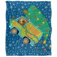 thumbnail image 2 of Scooby Doo! Blanket, 50'x60' Oh Christmas Tree Van Silky Touch Sherpa Back Super Soft Throw Blanket, 2 of 5