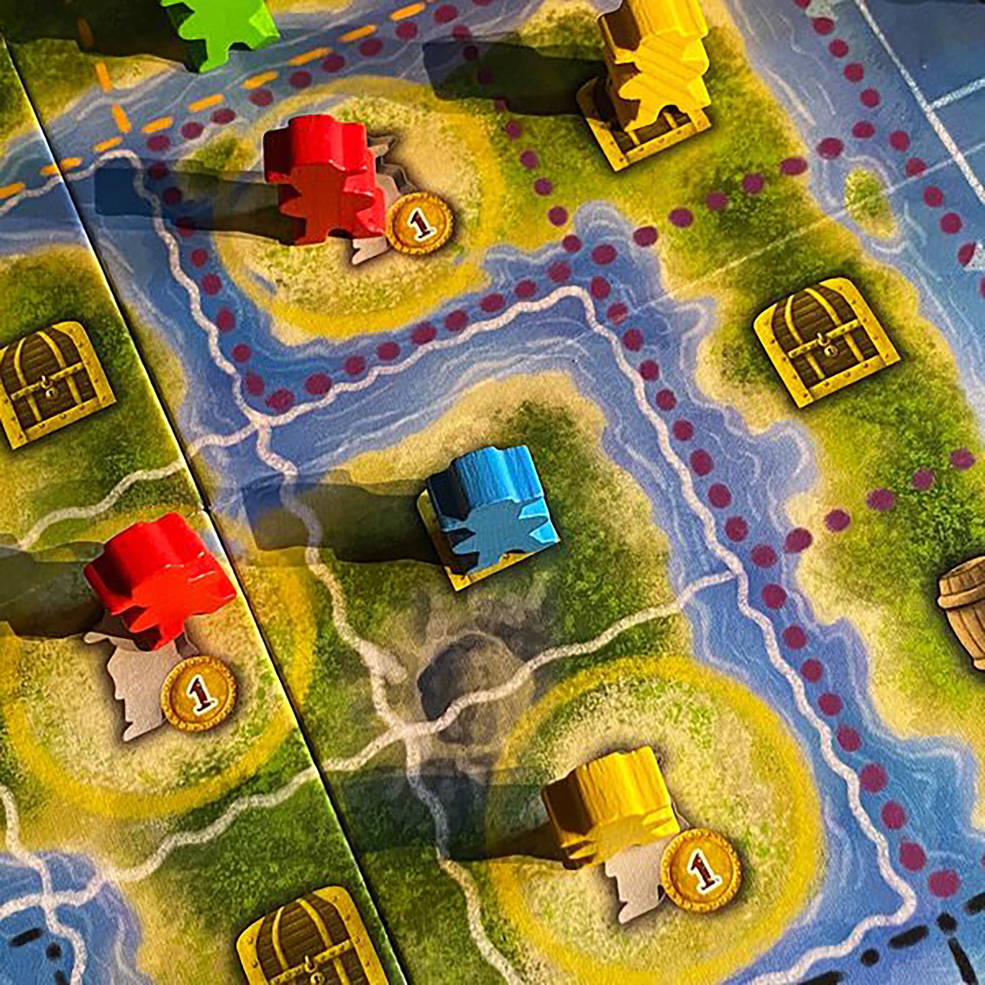 Rio Grande Games: Glory Islands - Pirate Adventure Board Game. 2-4 Players. Ages 14+, 30-60 Min Game Play