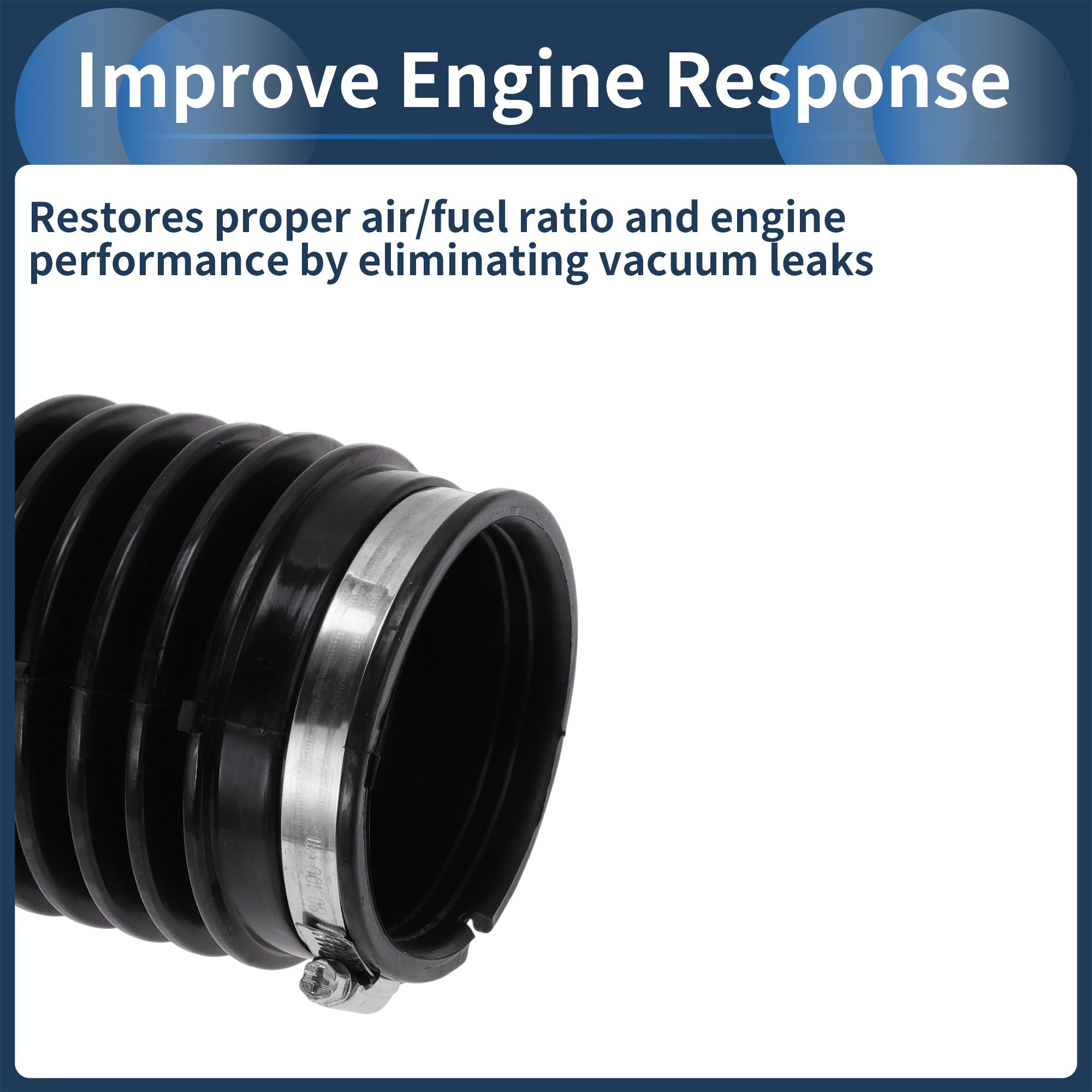 Unique Bargains Engine Air Intake Hose for Acura TL 3.7L 2009-2014 Air Intake Duct