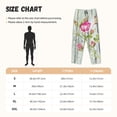 thumbnail image 6 of Kdxio Women's Comfy Stretch Vintage Wood Background with FloralPrint Drawstring Pajama Pants-XX-Large, 6 of 9