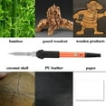 thumbnail image 3 of Willstar 71pcs 60W Electric soldering iron Wood Burning Kit Pyrography Pen Wood burner Tool Adjustable Temperature Engraving Soldering Iron tips with Storage Bag, 3 of 9