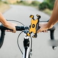 thumbnail image 2 of MKHSQHDG Today's Deals Universal Bike Phone Holder for Secure Cycling Adjustable and Easy to Install Smartphone Mount for Handlebar Compatible with 3.5 6.8 Inch Devices Sturdy and Design, 2 of 8