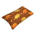 thumbnail image 3 of Disketp Pillow Covers Dinosaurs And Leaves Pattern Throw Pillow Case Cushion Covers,Cushion For Bedroom,Couch,Home-20"X30", 3 of 8