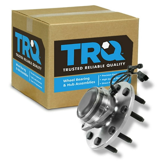 TRQ Wheel Hub & Bearing Front for Ram Pickup Truck 2500 3500 2WD 2x4 w/ ABS BHA53982 Fits select: 2003-2005 DODGE RAM 2500, 2003-2005 DODGE RAM 3500