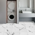 thumbnail image 5 of Abyssaly 12" x 12" (10PCS)Vinyl Marble Flooring Peel and Stick Floor tiles Waterproof Durable Removable Flooring Tiles for Transfer Bathroom, 5 of 5