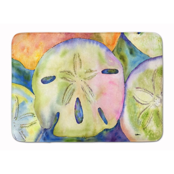 Sand Dollar Machine Washable Memory Foam Mat