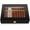 10-15 Cigars, variant on Eagle High Gloss Cigar Humidor Cigar Box for 10-15 Cigars, Real Solid Spanish Cedar Wood, Luxury Hygrometer and Humidifier, Desktop Humidors Gloss Black