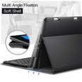 thumbnail image 3 of JETech Keyboard Case for iPad 10.2-Inch (2021/2020/2019 Model, 9th/8th/7th Generation) with Pencil Holder, Magnetic Detachable Bluetooth Wireless Key, 3 of 6