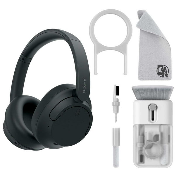 Sony WHWHCH720N Wireless OvertheEar Headphone in Black With Cleaning