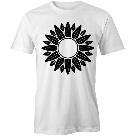 Sunflower T-Shirt | Pretty Flowers White Tee Gift