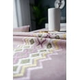 thumbnail image 5 of Rectangular Tablecloth,Japanese Solid Color Embroidery Tablecloth And Matching Pillow,Cotton Linen Tablecloth For Living Room Restaurant Party Festival-Pink-Pillowcase45*45cm, 5 of 7