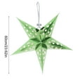 thumbnail image 2 of 24 Inch Christmas Decoration Xmas Paper Star Holiday Star Hanging Ceiling Stars Pendant 3D Christmas Tree Lampshade 60cm, 2 of 6
