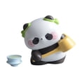 thumbnail image 4 of Outdoor and Garden Cute Panda Figurine Blind Box Chinese Themed 3D Cartoon Animal Decor Small Collectible Desktop Ornament Gift for Men Women Birthday Party Patio Lawn Yard Decor, 4 of 9