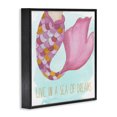 thumbnail image 3 of Stupell Industries Eclectic Sea Of Dreams Mermaid Black Framed Giclee Art, 12 x 12, by Elizabeth Medley, 3 of 8