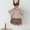 43#Khaki, variant on gljltg Baby Boys Lapel Clothes Button Shirt Tops Shorts Pocket Outfit 2 PCS set