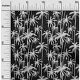 thumbnail image 2 of oneOone Rayon Black Fabric Tropical Tree Sewing Craft Projects Fabric Prints By Yard 56 Inch Wide, 2 of 4