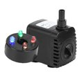 thumbnail image 3 of Aeration Pump,SM038L4 Plastic 600l H Aquarium Submersible Pump Submersible Pump User-Friendly Design, 3 of 8