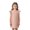 Pink, variant on Grblisyd Girls Dress Summer Ruffle Sleeve Crew Neck Sundress Solid Color Casual Party Dresses for Kids 2-13 Years