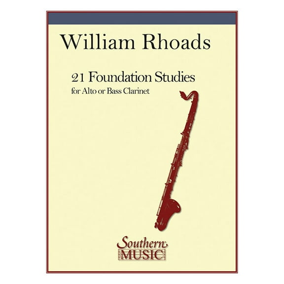 21 Foundation Studies: Alto or Bass Clarinet, (Paperback)