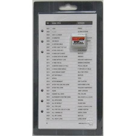 EnterTech MagicSing Karaoke Song Chip - Pop 793