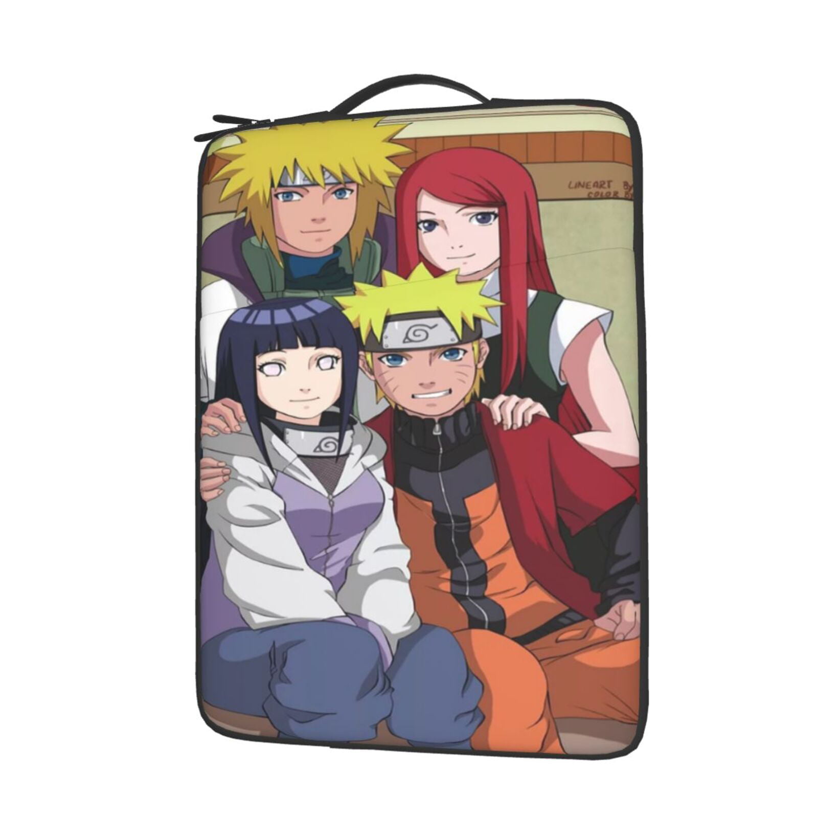 Waterproof Notebook Computer Bag-Light and Comfortable Tablet Briefcase-Band Zipper Portable Handbag 13 Inch Anime Naruto 13-Inch to 15-Inch Laptop Sleeve Case