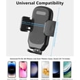 thumbnail image 5 of Universal Rear View Mirror Phone Holder - Premium Aluminum Alloy, Multi-Angle Adjustment, Suitable For Car & Truck, Fits All Cell Phones, 5 of 5