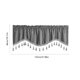 thumbnail image 3 of RKSTN blackout curtains Elegant Fringed Window Curtains --Patterned Rod Panels - Stylish Short Drapes For Home Decor, 3 of 8