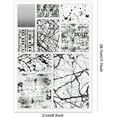 thumbnail image 6 of Vintage Stains Background Clear Stamps Ink Dots Background Silicone Clear Stamp Seals Art Lines Transparent Stamps for DIY Scrapbooking Cards Making Photo Album 11.69x8.27 inch, 6 of 8