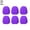 Violet 6 pcs, variante sur 6x Capsules de Dentifrice Auto-Fermantes Lot de 6 par Tilcare Distributors Déchets U.K