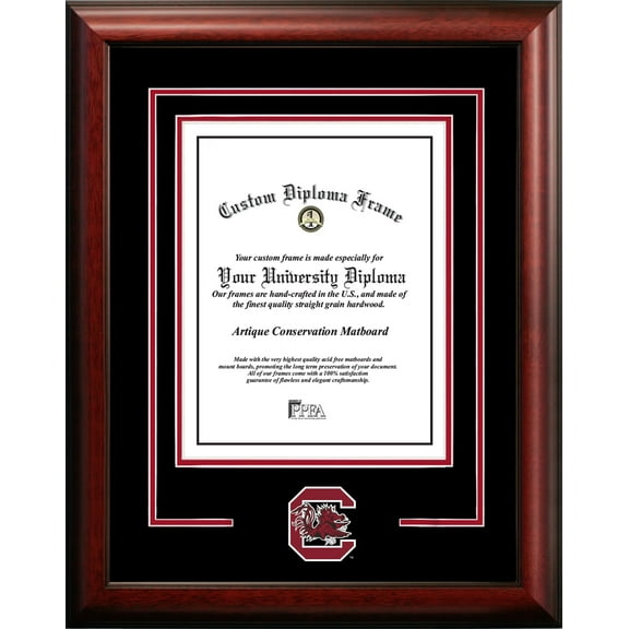 South Carolina Gamecocks 14" x 11" Spirit Diploma Frame