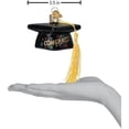 thumbnail image 4 of Graduation Cap Glass Ornament, 4 of 4
