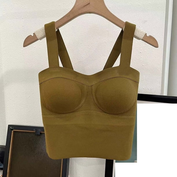 Ropa interior térmica Tops de moda para mujer de invierno sin mangas de cuello redondo cómodas camisetas sin mangas lisas regulares blusa de poliéster para mujer