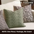 thumbnail image 4 of Floral Pillow Covers 18x18 Couch Pillows for Living Room Farmhouse Neutral Pillow Covers Decorative Throw Pillow Covers Accent Sofa Pillows 1PC,Olive Green, 4 of 15