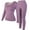 Purple, variant on MISS MOLY Long Johns Thermal Underwear for Women Fleece Lined Base Layer Pajama Set for Cold Weather