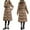Brown, variant on Vedolay Women's Winter Coats Open Front Work Winter Jacket Coat Brown,M