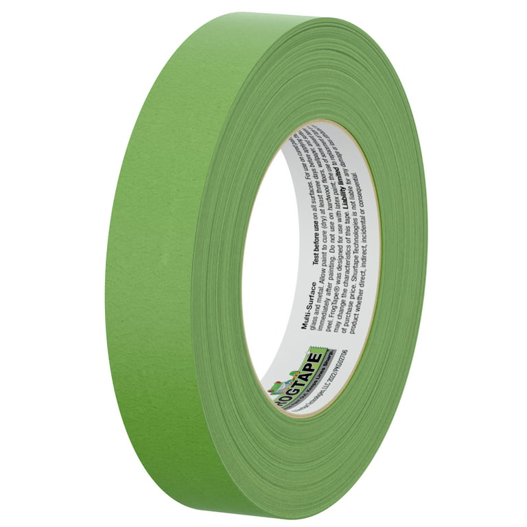 DoAy Masking Tape 2 Inches x 45 Yards - Multi Surface Use - 2 Rolls