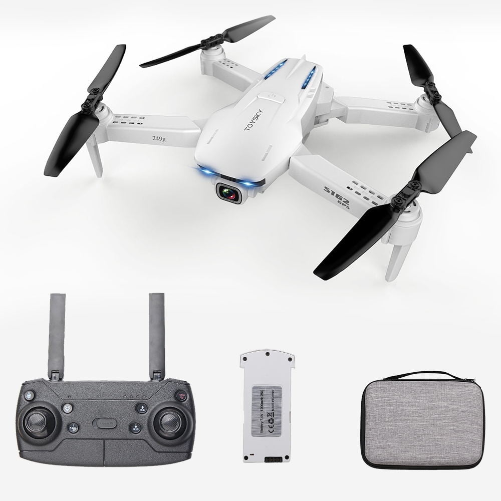 GoolRC S162 GPS RC Drone with HD 4K Camera Adults/Brushless Motor Foldable Quadcopter/Track Flight/Point of Interest Recognition - Walmart.com