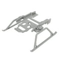 thumbnail image 2 of Tren de Aterrizaje Plegable, Ahorro de Espacio de Liberación Rápida Gris Altura de Drones de la Altura del Dron de la Pierna Extendida Aperta Aperta precisa para El Reemplazo, 2 of 7