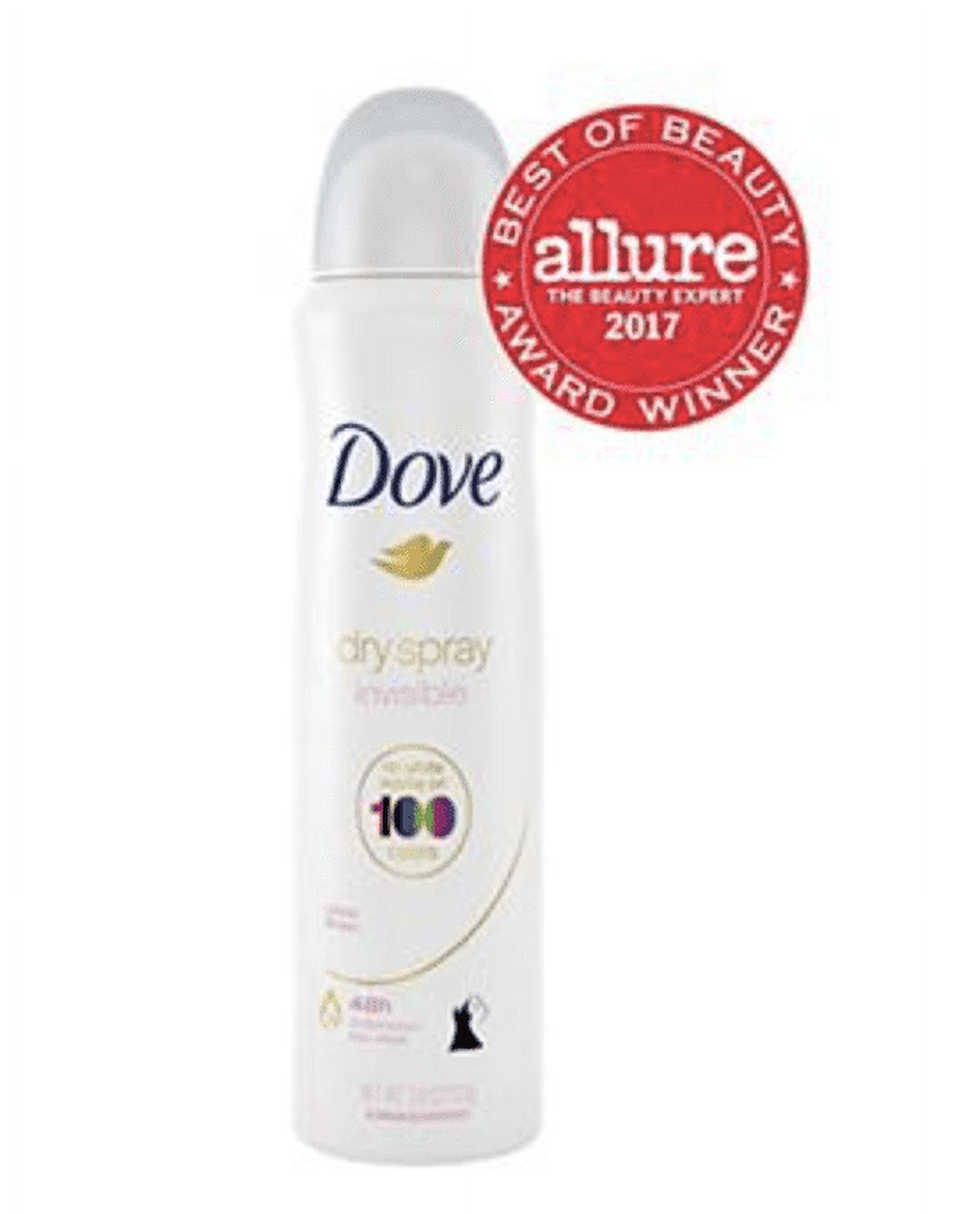 Dove Clear Finish Invisible Dry Spray Antiperspirant Deodorant, 3 Pk. /3.8 oz.