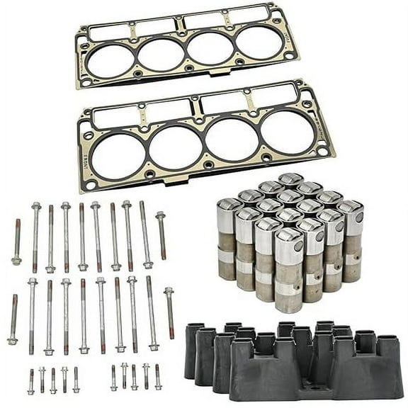 Michigan Motorsports 1997-2003 LS9 Head Gaskets, Delphi LS7 Lifters, Guide Trays, and Head Bolt Kit. Fits 97-03 4.8L 5.3L 5.7L 6.0L LQ9 LQ4 LM7 LS1