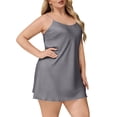 thumbnail image 2 of Uootdi Sleep Dresses for Women Spaghetti Strap Lightweight Nightshirts Comfortable Loungewear Gift, 2 of 7