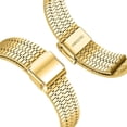 thumbnail image 3 of GFDYREE Compatible avec Fitbit Versa & Versa 2 Bracelets Métalliques pour Hommes Femmes, Bracelet en Acier Inoxydable avec Strass Cristal et Outils, Sangle de Bracelet Ajustable pour Montre Intelligente Versa/Versa 2, 3 of 6