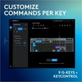 thumbnail image 5 of Logitech G915 X LIGHTSPEED Tactile Full-Sized Wired Gaming Keyboard, 5 of 9