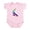 Petal Pink, variant on CafePress - Rainbow Shark Infant Bodysuit - Baby Light Bodysuit, Size Newborn - 24 Months