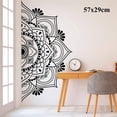 thumbnail image 1 of Mandala In Half Wall Sticker Wall Decal Decor Art Living Room Bedroom Mural, 1 of 5